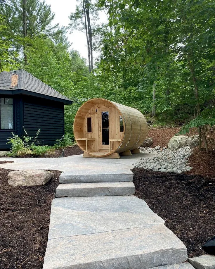 Barrel Sauna — 6