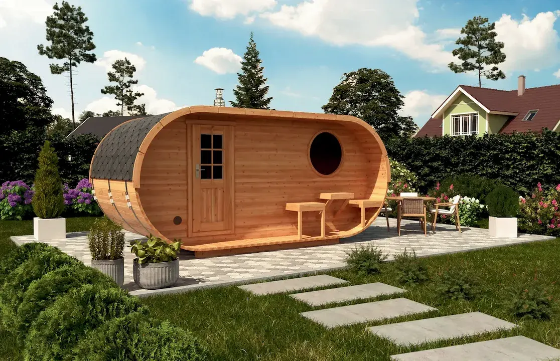 Yarımdairəvi və Oval Sauna