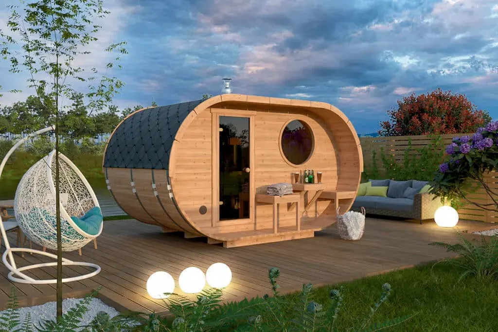 Yarımdairəvi və Oval Sauna — 2