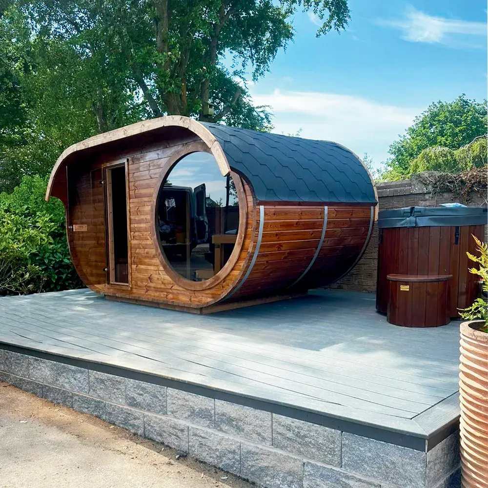 Yarımdairəvi və Oval Sauna — 3
