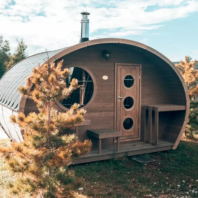 Yarımdairəvi və Oval Sauna — 4
