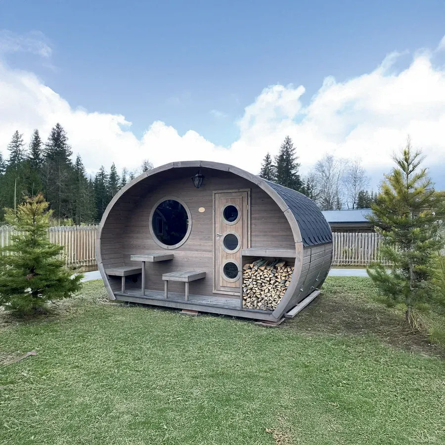 Yarımdairəvi və Oval Sauna — 5