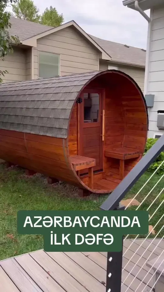 Barrel sauna — Qiymətlə bağlı səhifəmizə yazın🥰