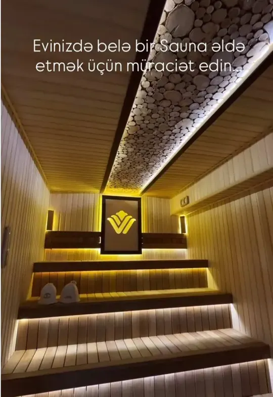 Daxili sauna — Fsünkar və gözoxşayan daxili saunaların yığılması üçün müraciət edə bilərsiniz!!!