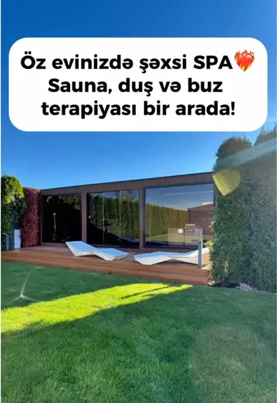 Outdoor SPA — Evinizin həyətini 5 ulduzlu lüks SPA mərkəzinə çevirin!